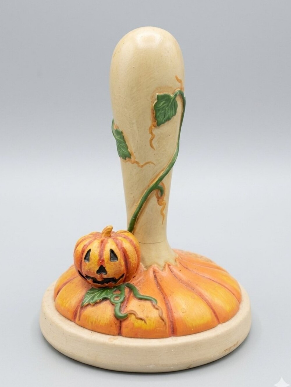 Vtg Brown Bag Cookie Art #19 Jack O'Lantern